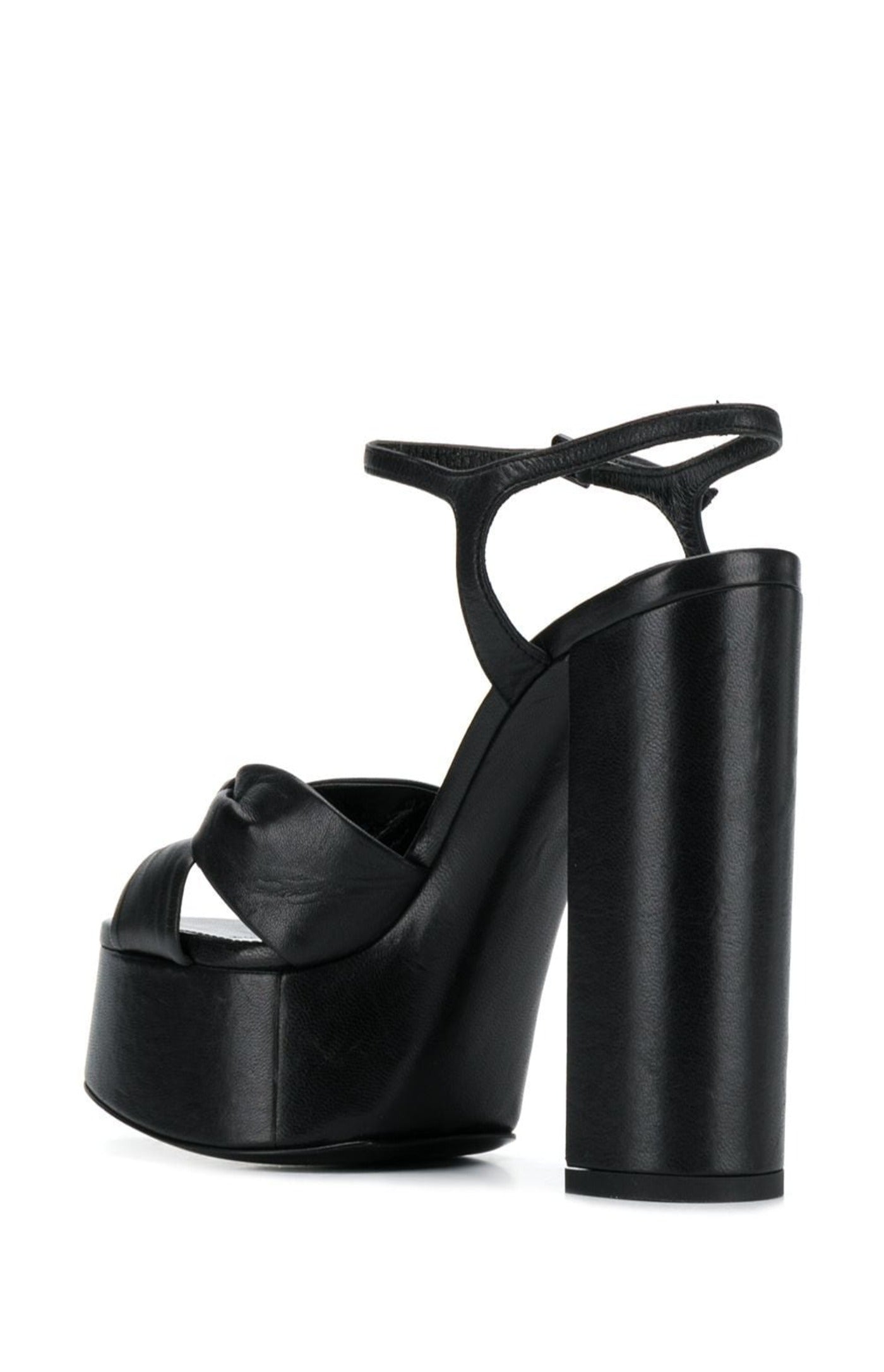 Load image into Gallery viewer, Knot detail 145mm platform sandals