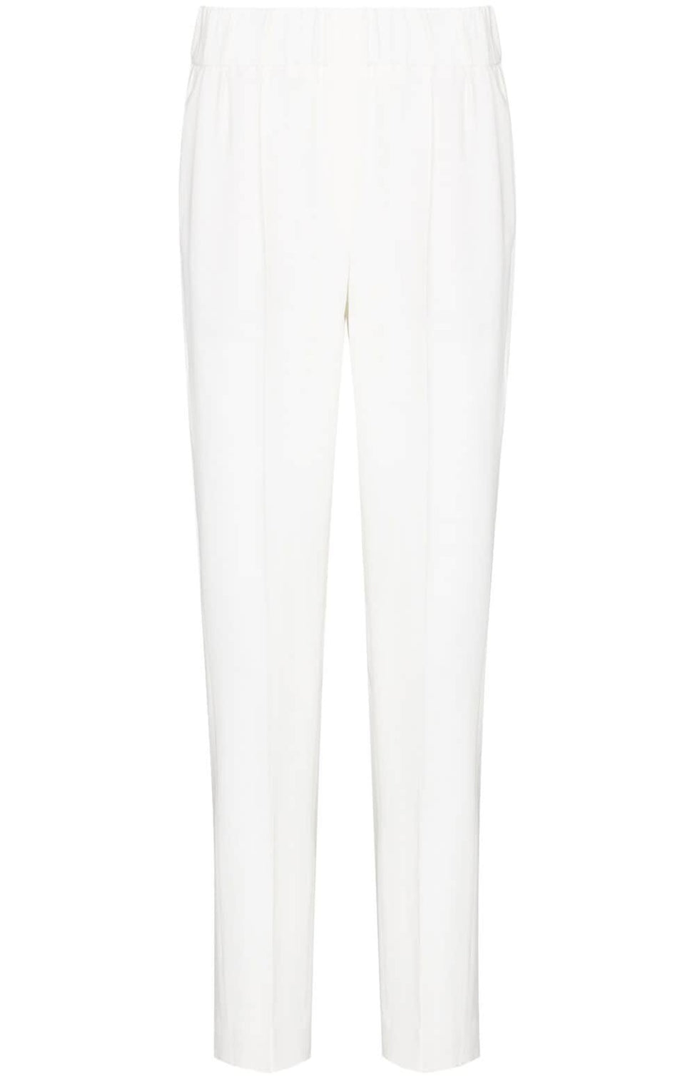 Cropped slim-fit trousers