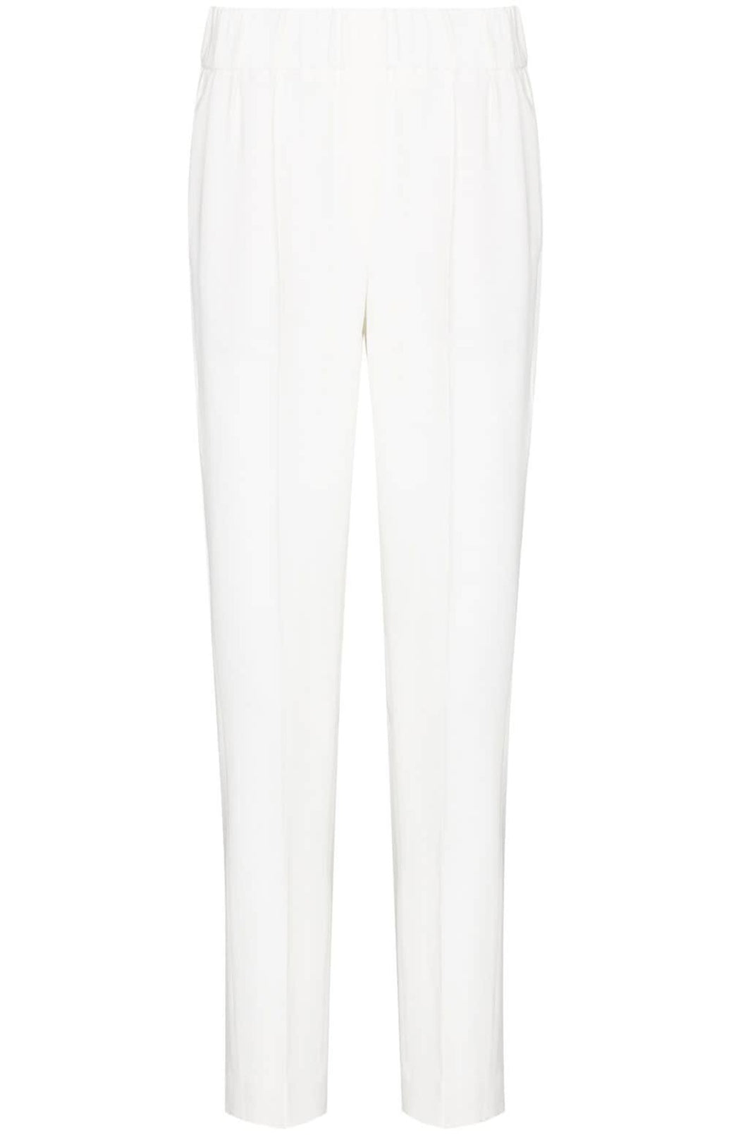 Cropped slim-fit trousers