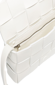 White ‘Cassette’ shoulder bag