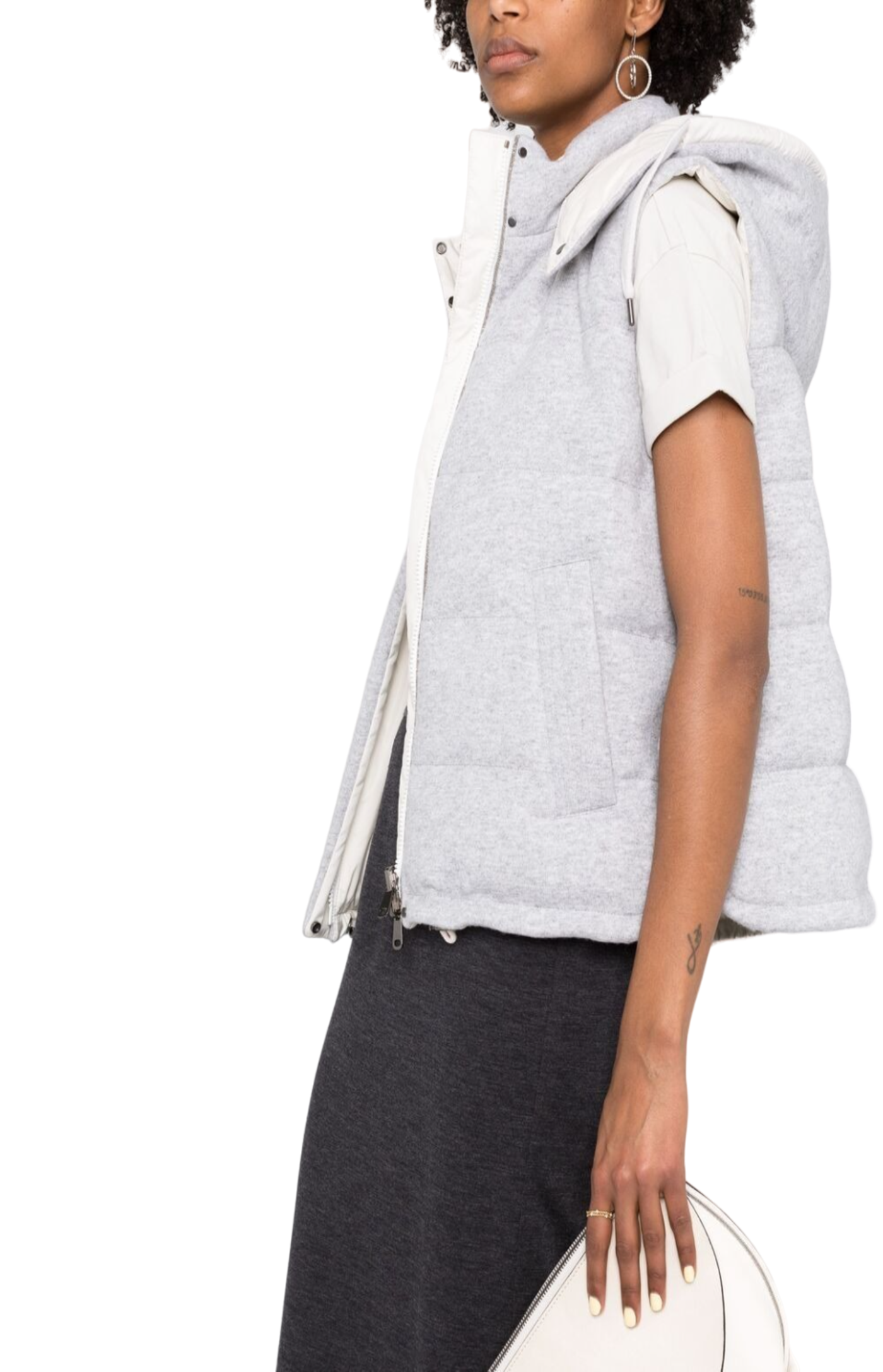 Load image into Gallery viewer, Hooded padded gilet