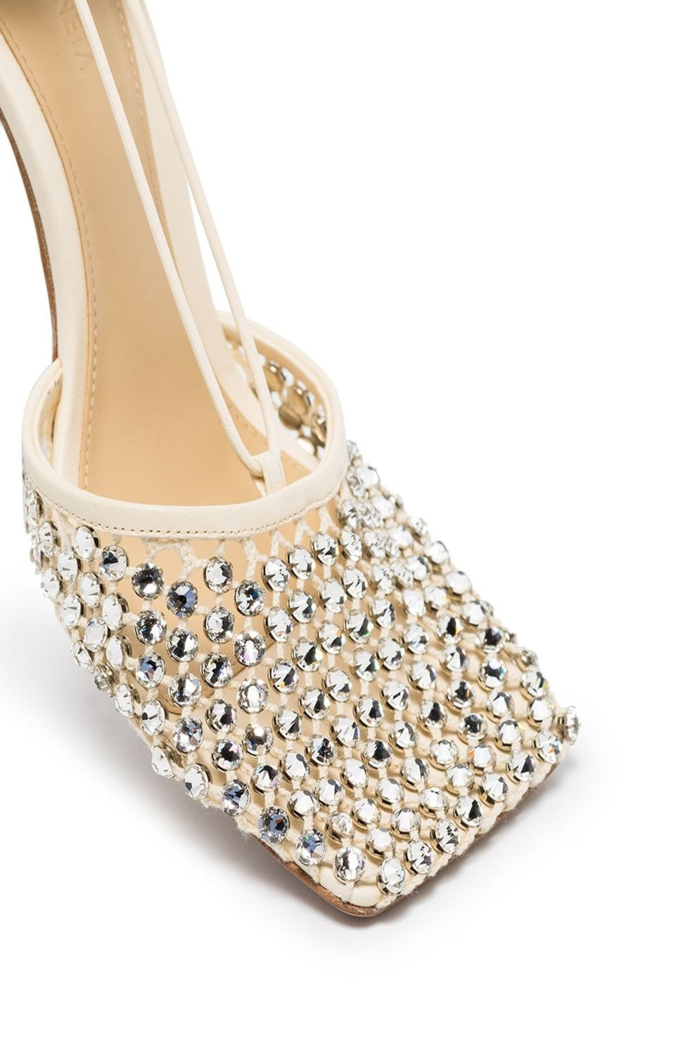 Sparkle stretch sandals