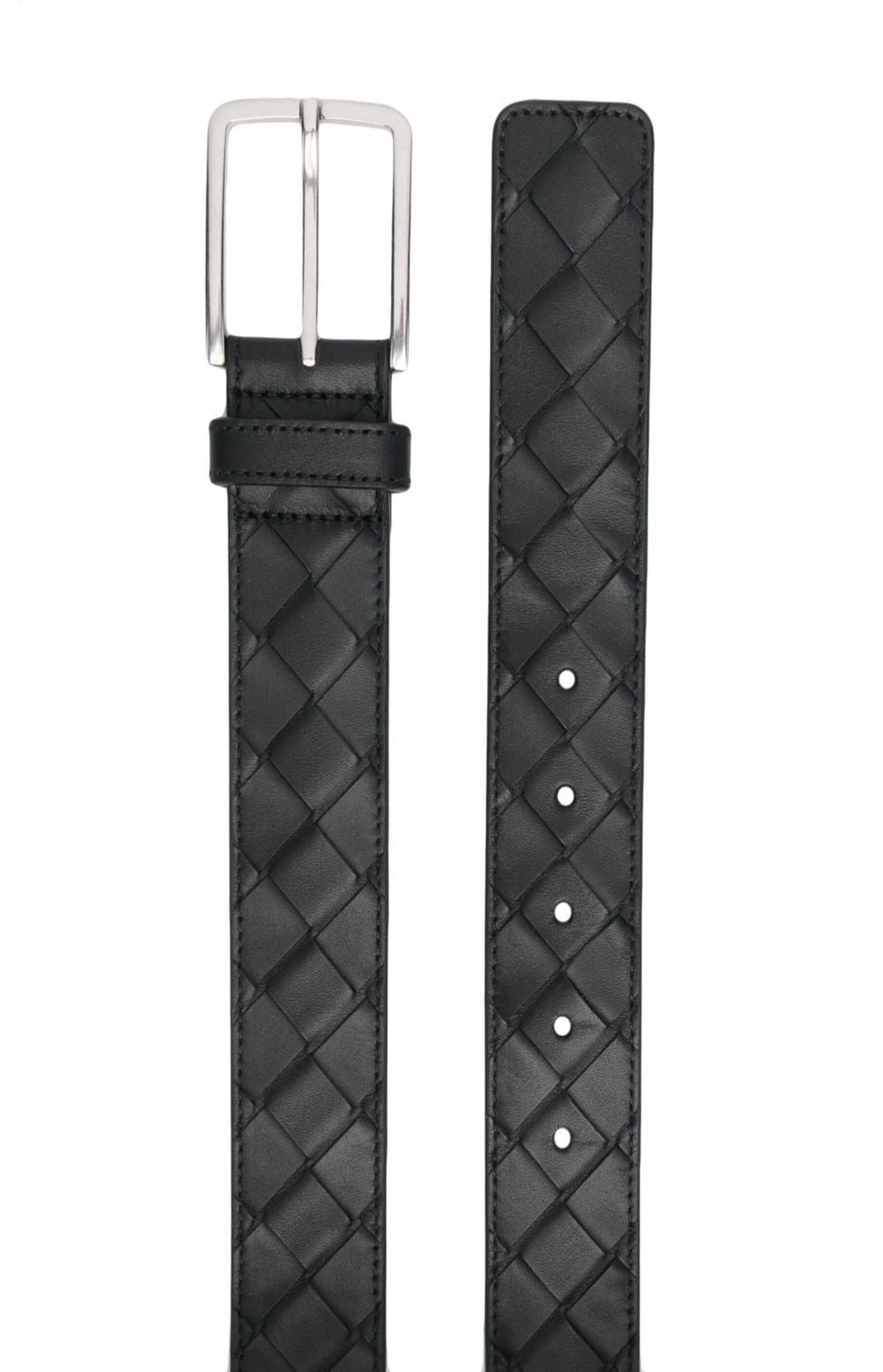 Load image into Gallery viewer, Intrecciato leather belt