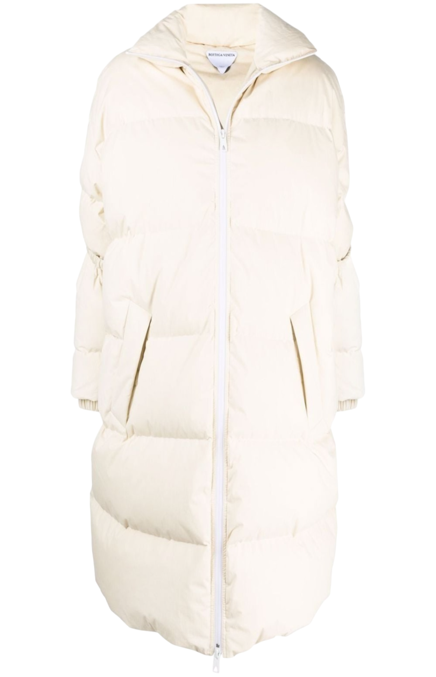 Padded hooded coat