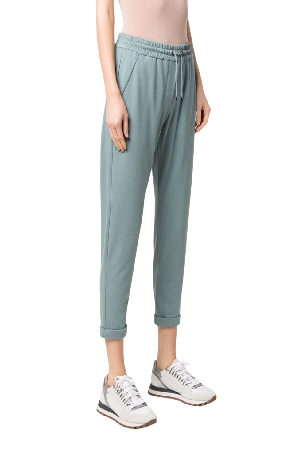 Cropped track pants