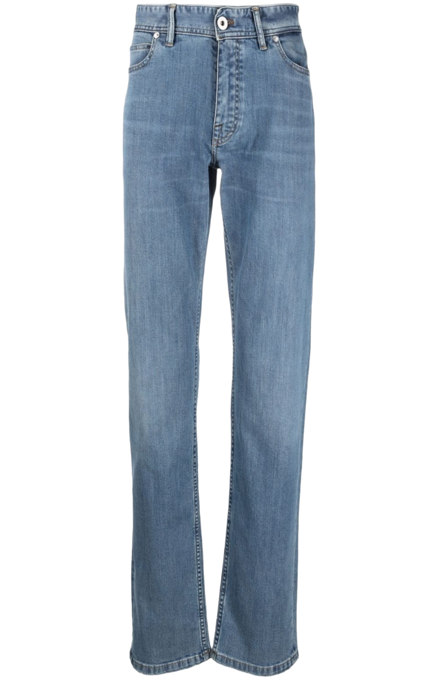 Straight-leg jeans