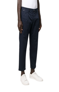 Straight-leg chino trousers