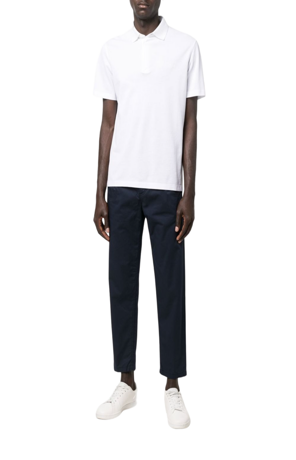 Straight-leg chino trousers