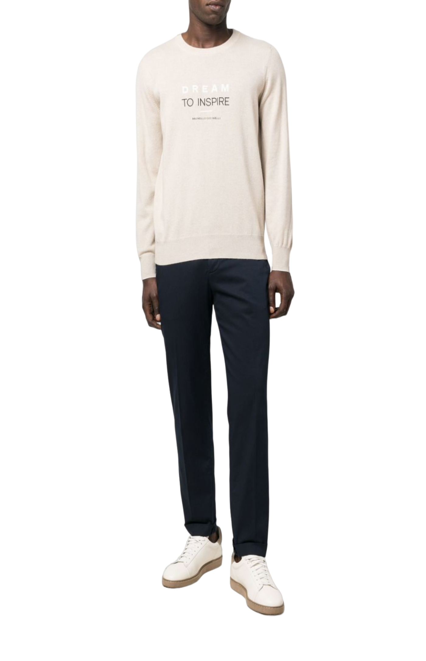 Load image into Gallery viewer, Logo-print cashmere sweatshirt