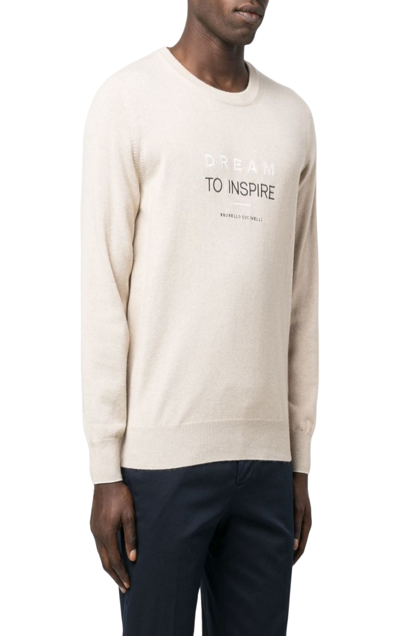 Load image into Gallery viewer, Logo-print cashmere sweatshirt