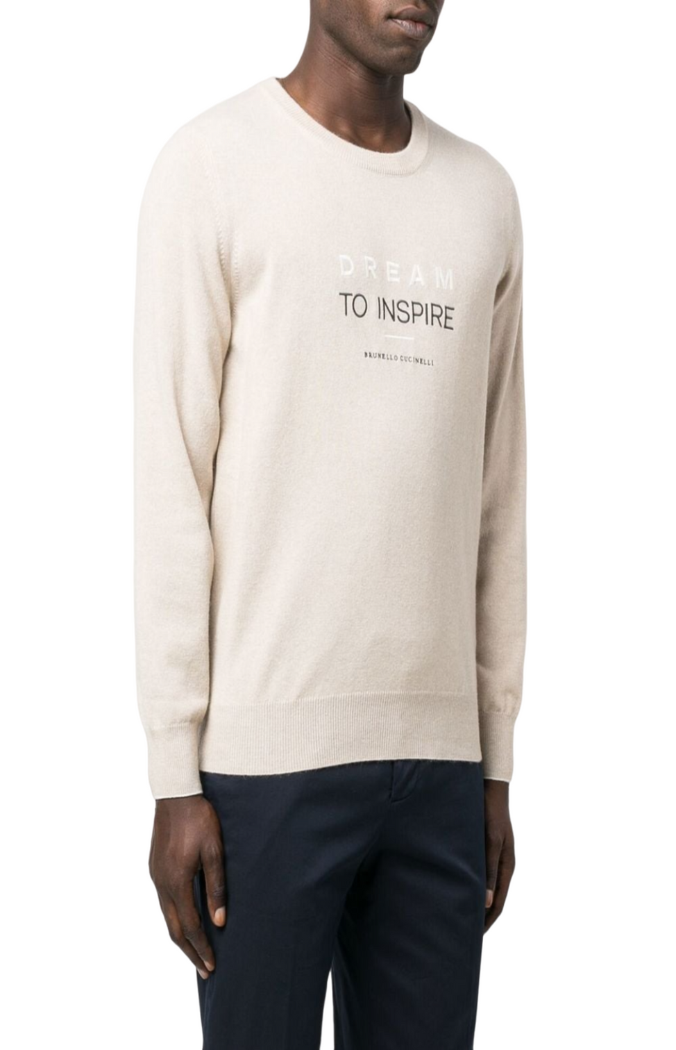 Logo-print cashmere sweatshirt