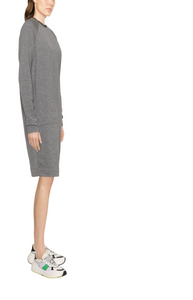 Monili-trim knitted dress