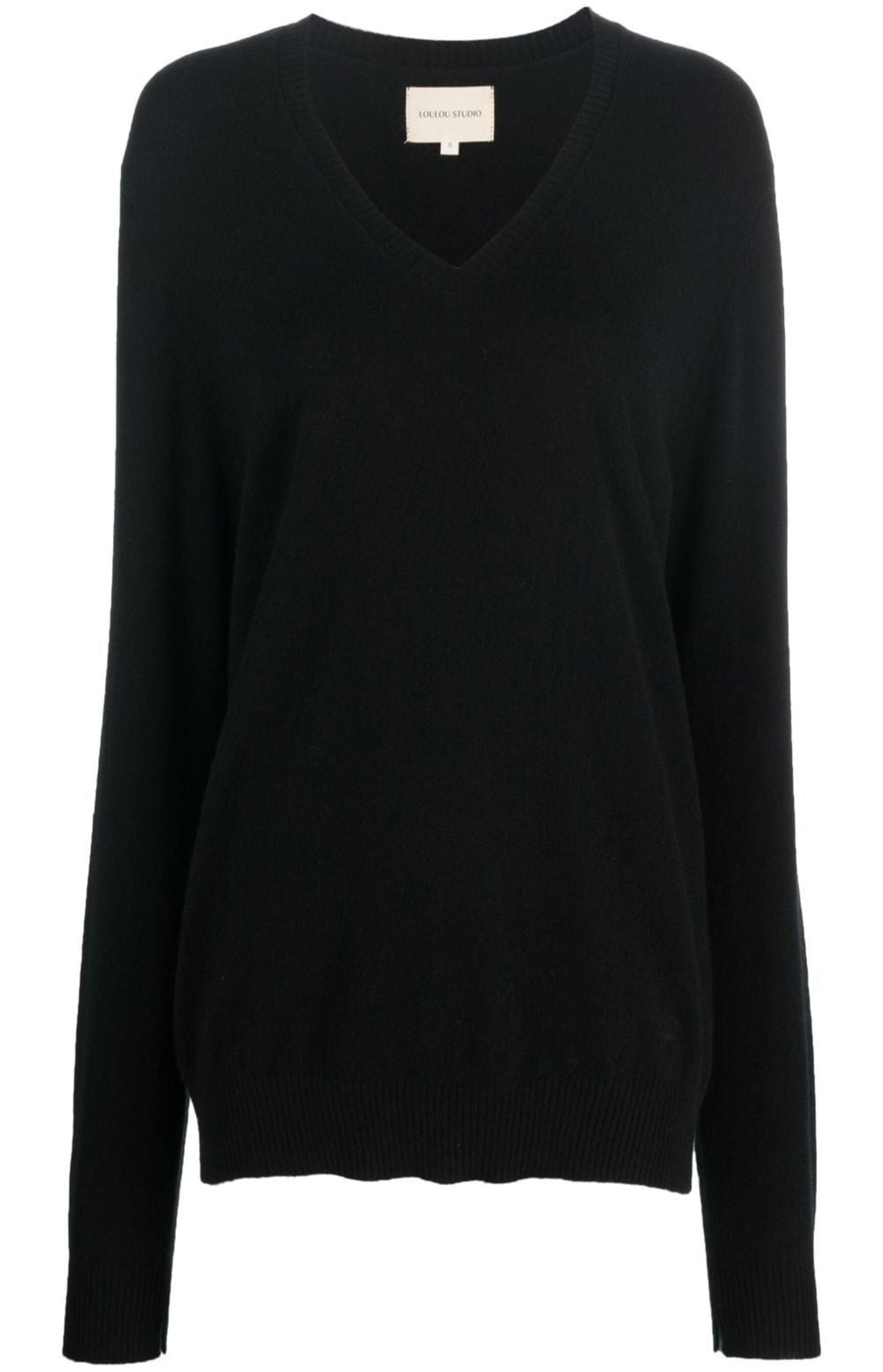 Load image into Gallery viewer, V-neck cashmere sweater