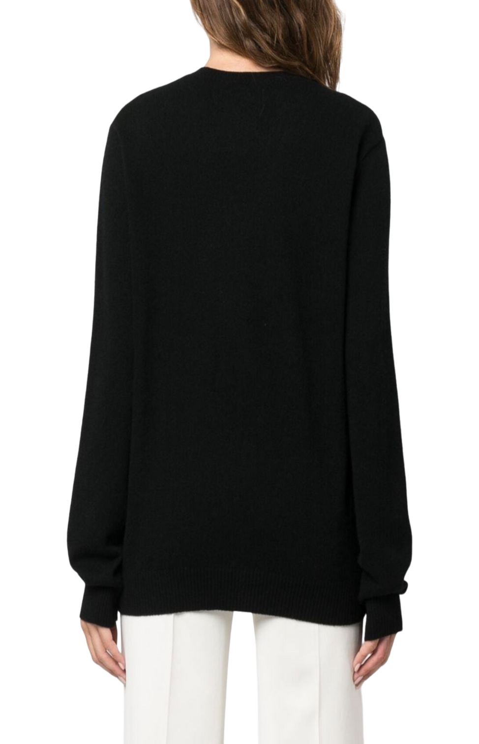 V-neck cashmere sweater