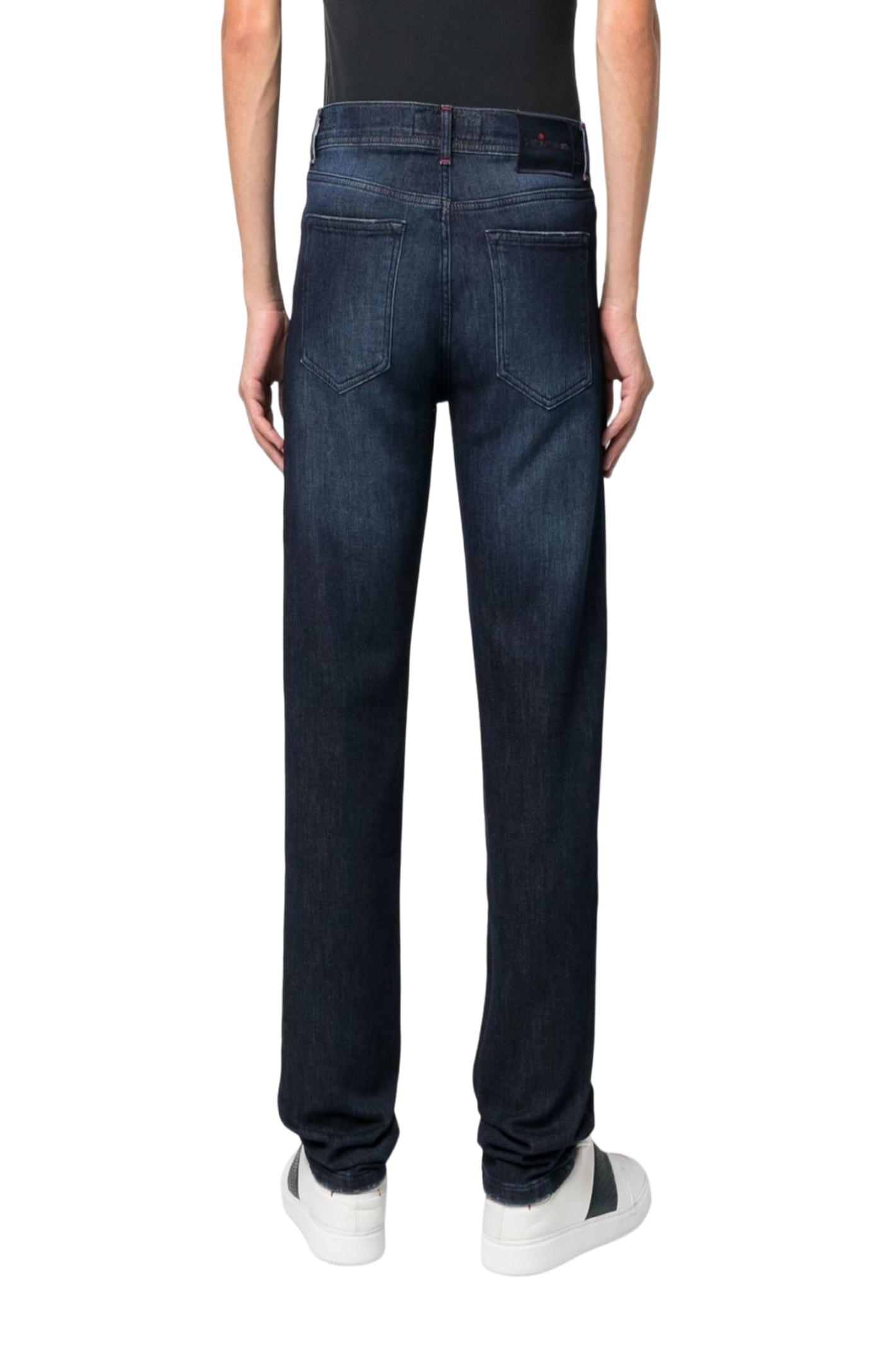 Load image into Gallery viewer, Straight-leg denim jeans