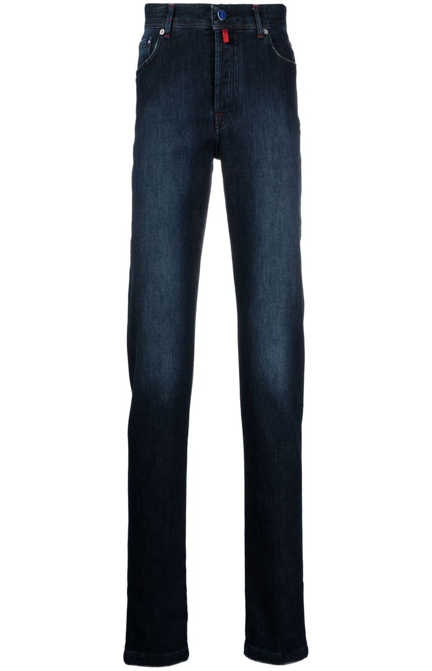 Load image into Gallery viewer, Straight-leg denim jeans