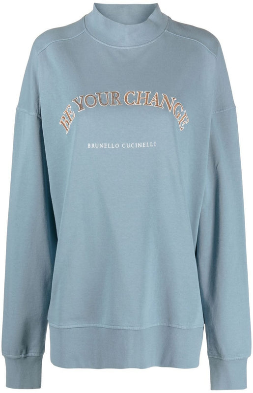 Logo cotton sweatshirt