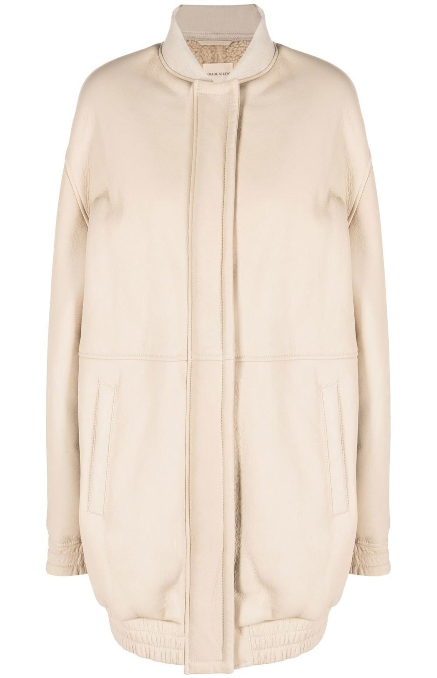 Load image into Gallery viewer, Gabriola shearling-lined bomber jacket