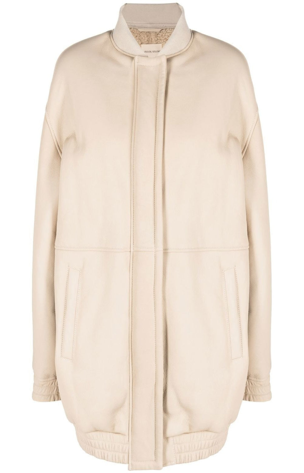 Gabriola shearling-lined bomber jacket