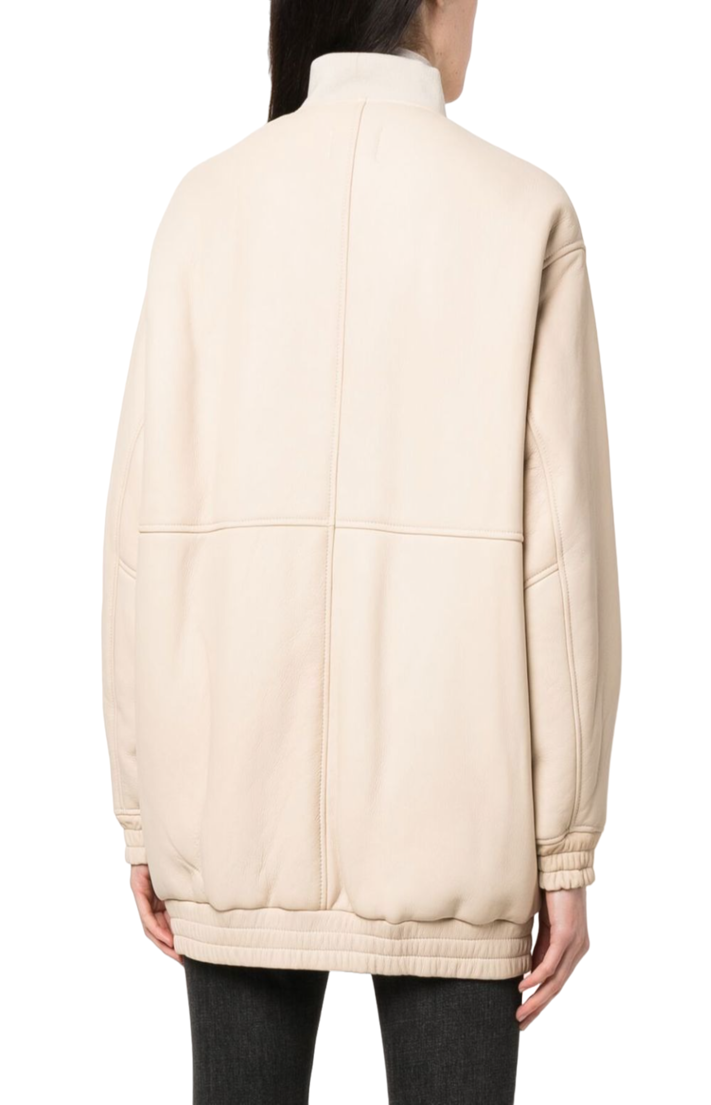 Load image into Gallery viewer, Gabriola shearling-lined bomber jacket