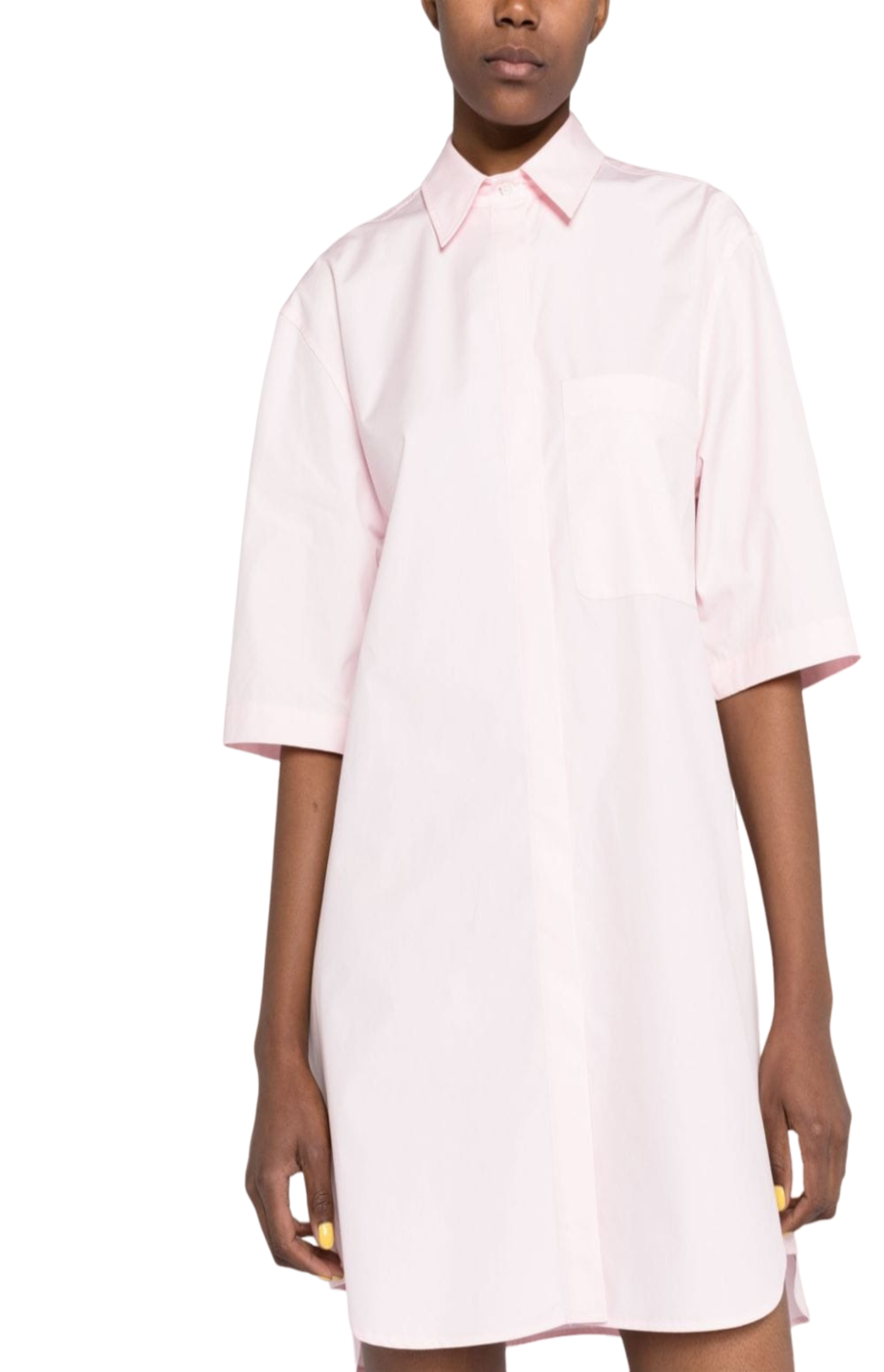 Load image into Gallery viewer, Short-sleeve shirt dress
