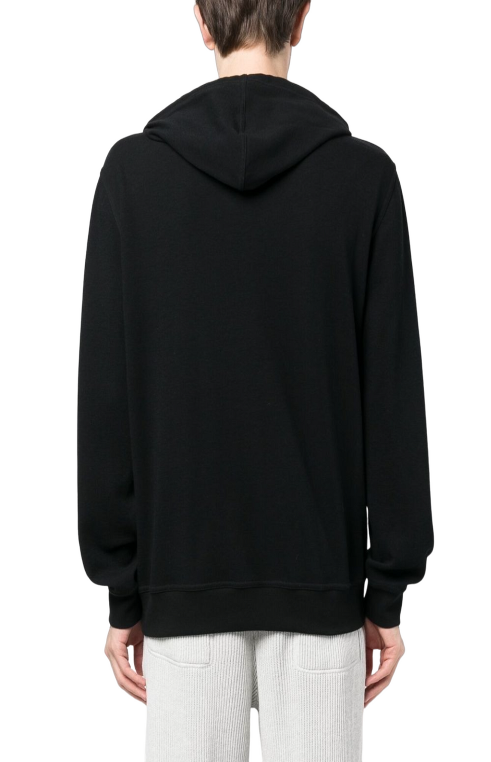 Hooded zip-up sweatshirt