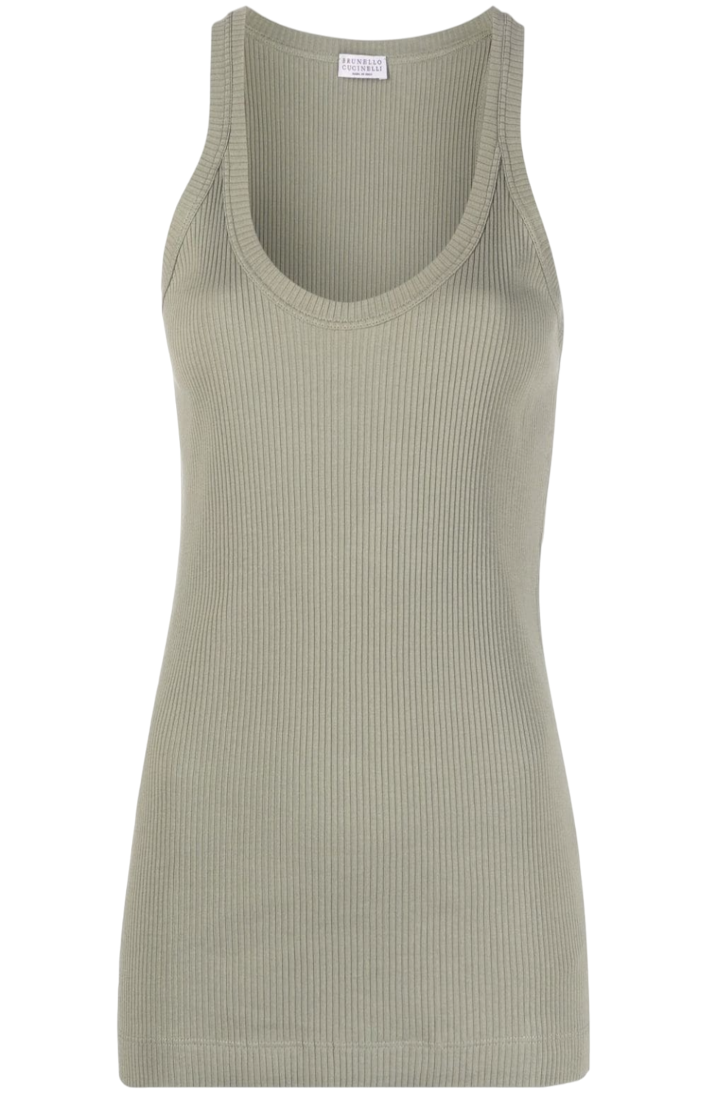 Load image into Gallery viewer, Ribbed cotton tank top