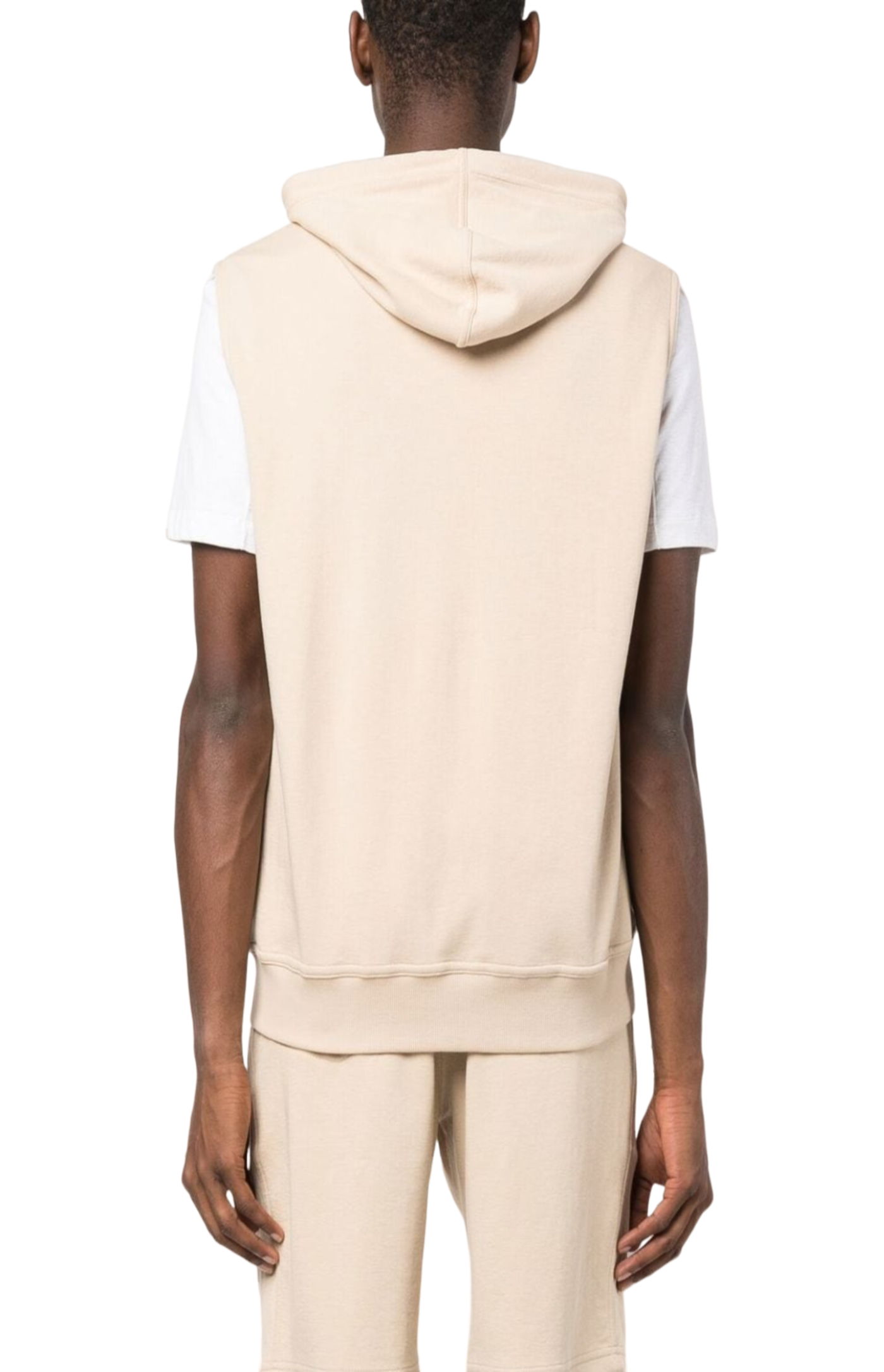 Load image into Gallery viewer, Sleeveless hooded jacket