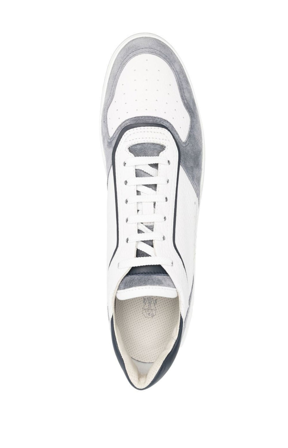 Low-top panelled sneakers