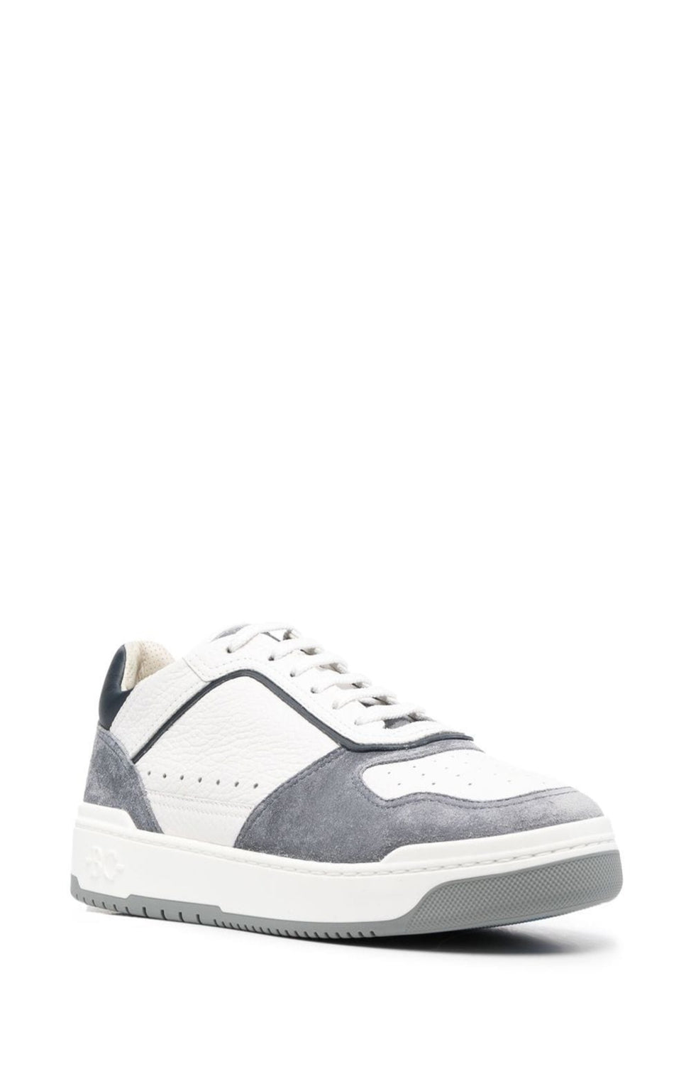 Low-top panelled sneakers