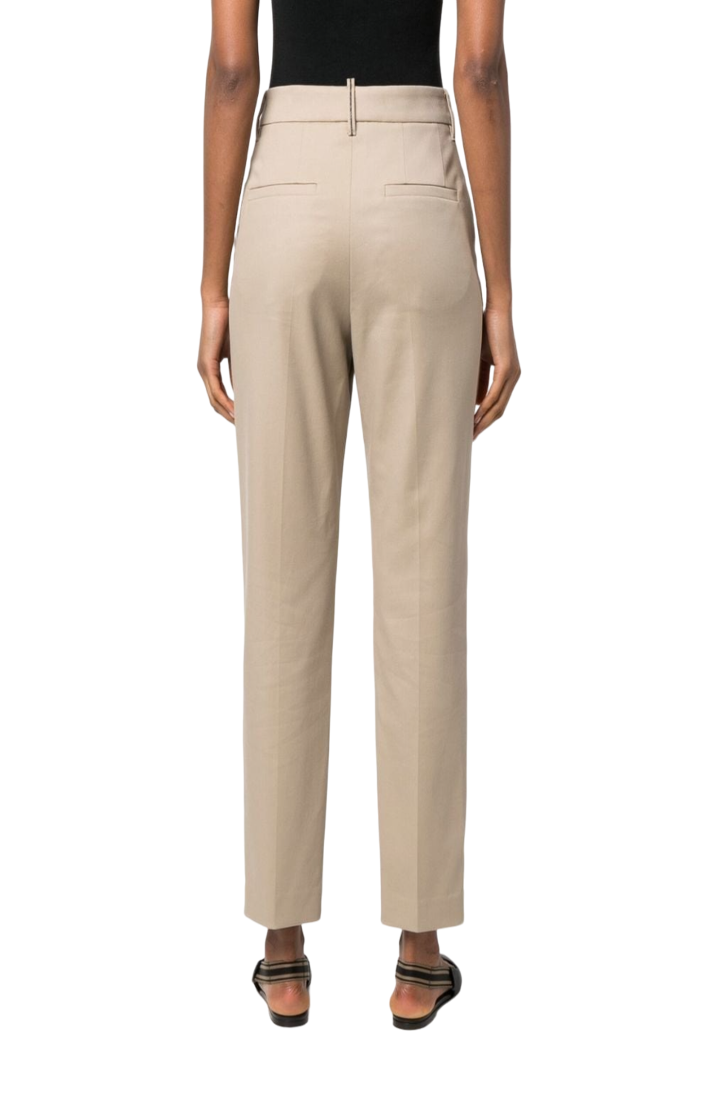 Load image into Gallery viewer, Straight-leg tailored trousers