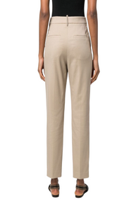 Straight-leg tailored trousers