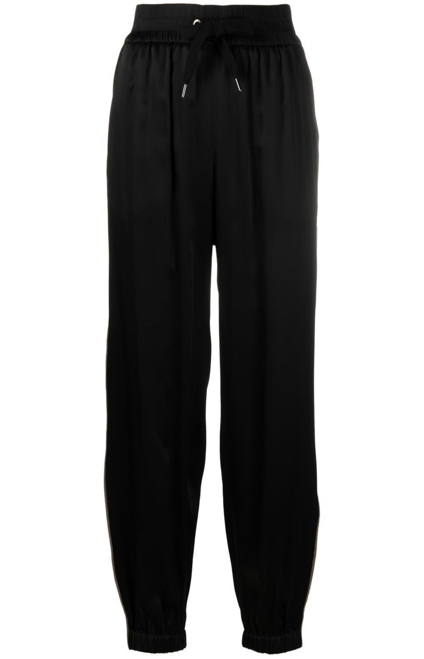 Side-stripe track pants