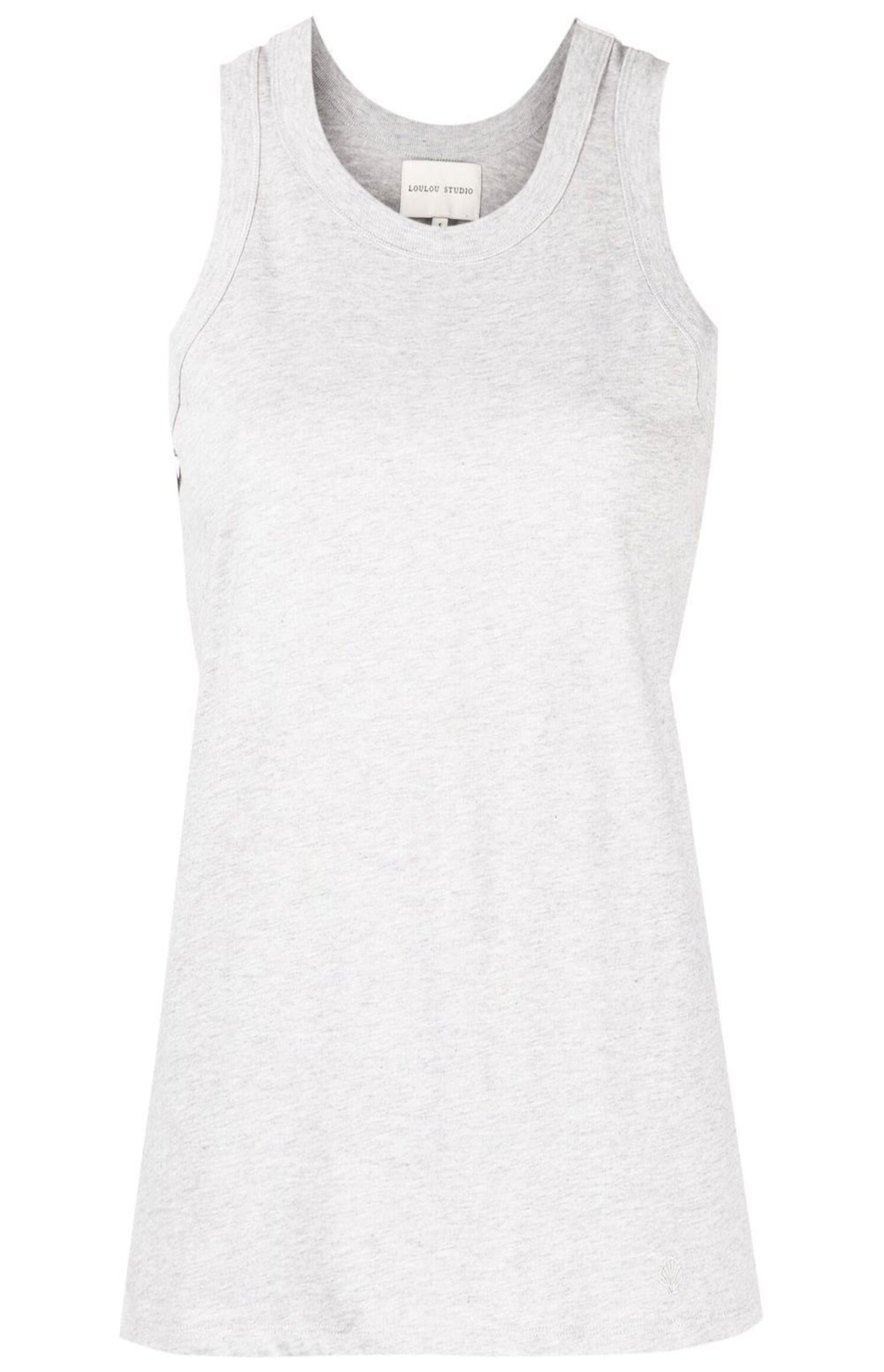 Load image into Gallery viewer, Round-neck cotton tank top