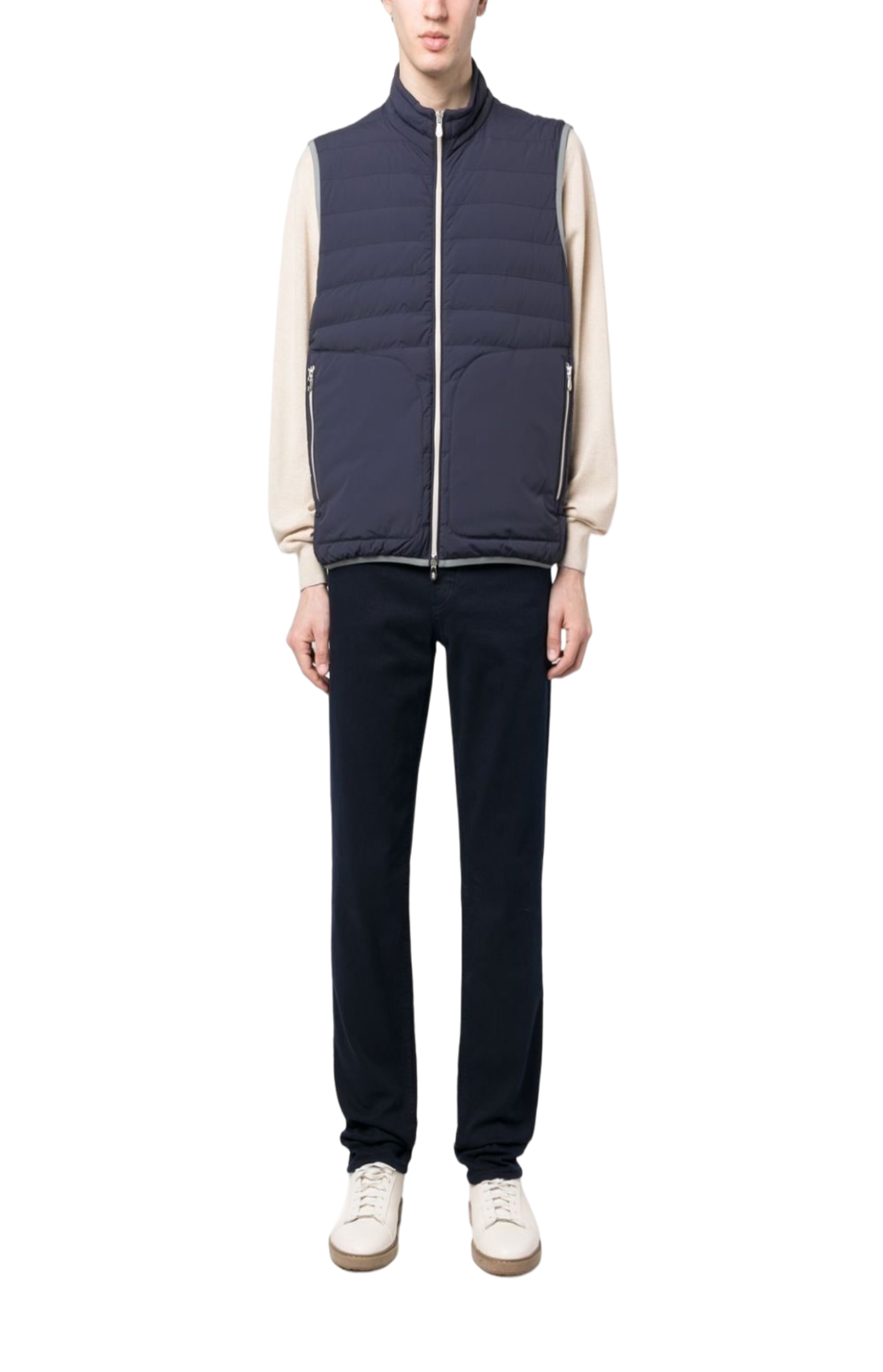 Load image into Gallery viewer, Zipped padded gilet jacket