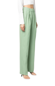 Straight-leg tailored trousers