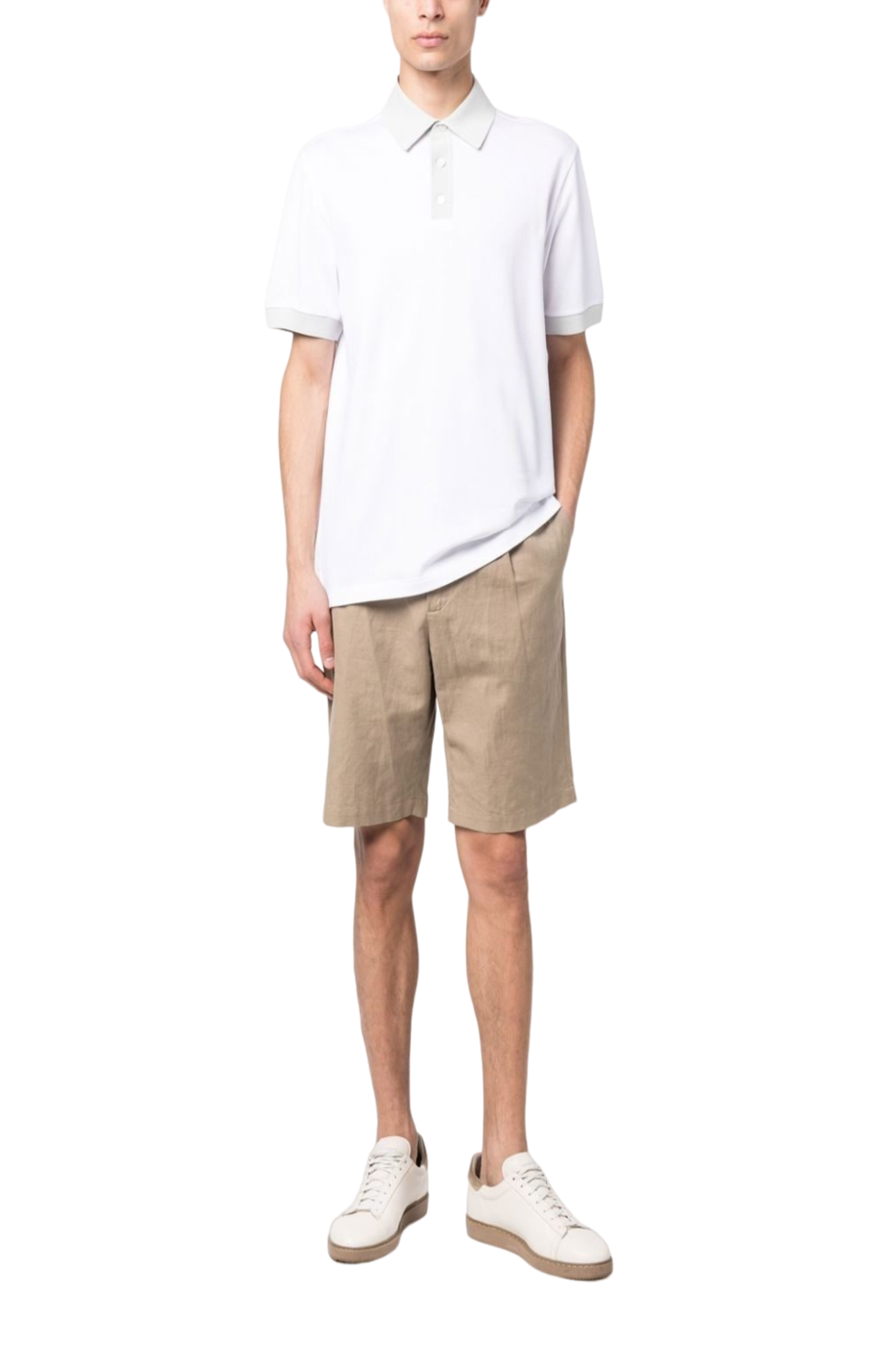 Load image into Gallery viewer, Cotton polo shirt