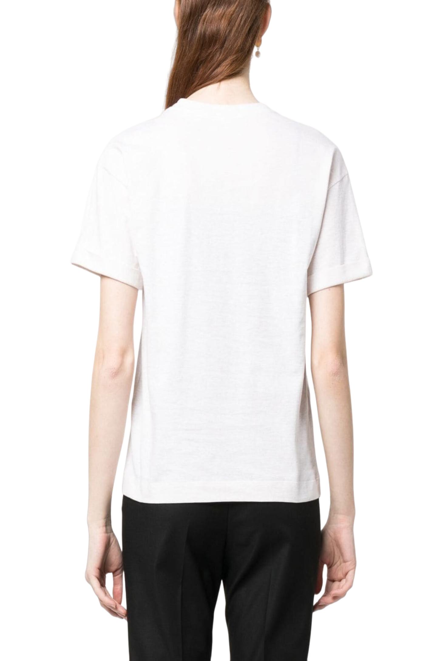 Load image into Gallery viewer, Contrast-trim T-shirt