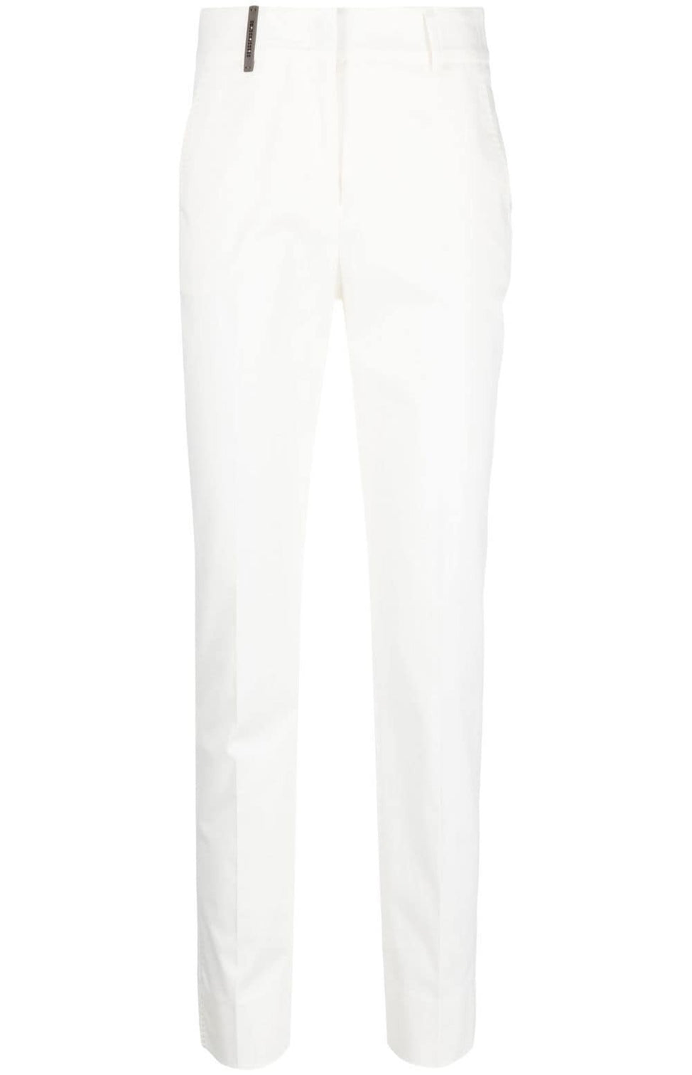 High-waist tailored trousers