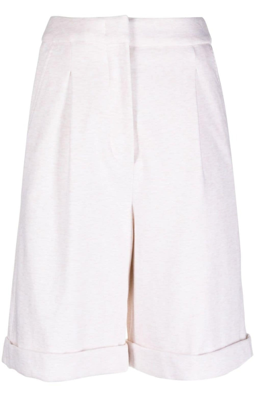 Straight-leg tailored shorts