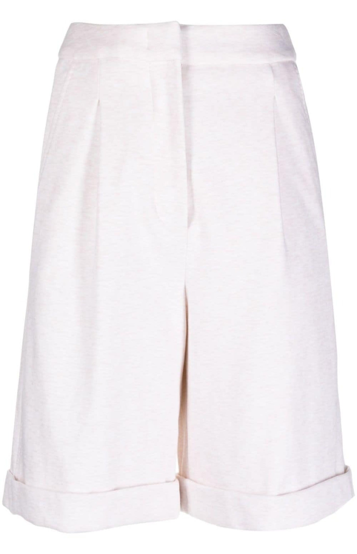 Straight-leg tailored shorts