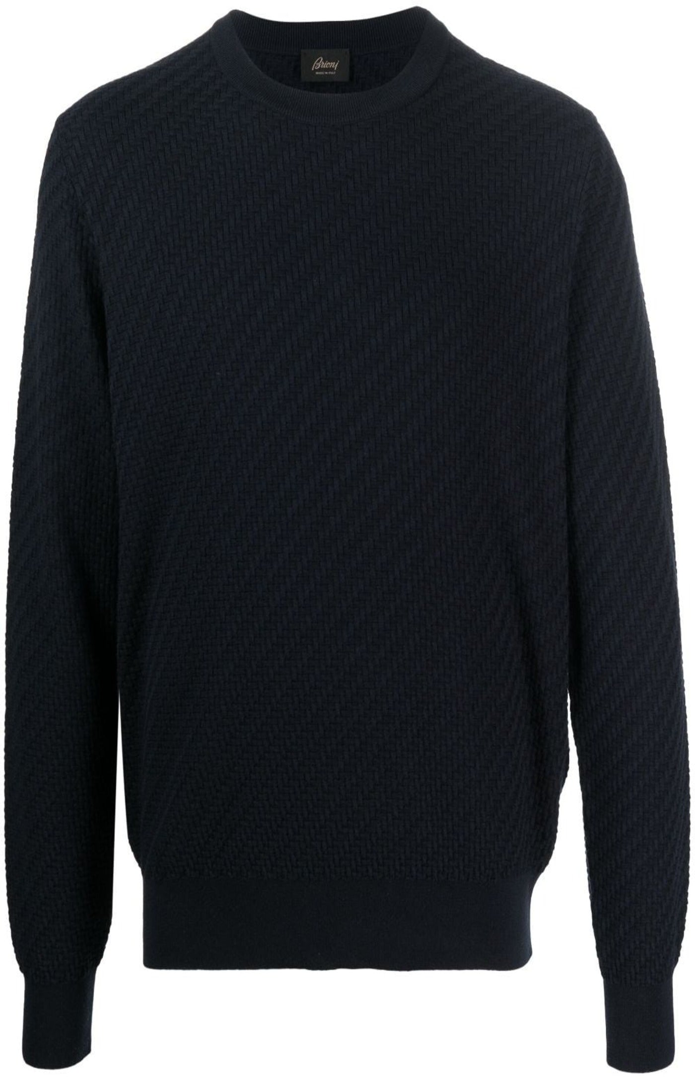 Load image into Gallery viewer, Crew-neck cotton-silk jumper