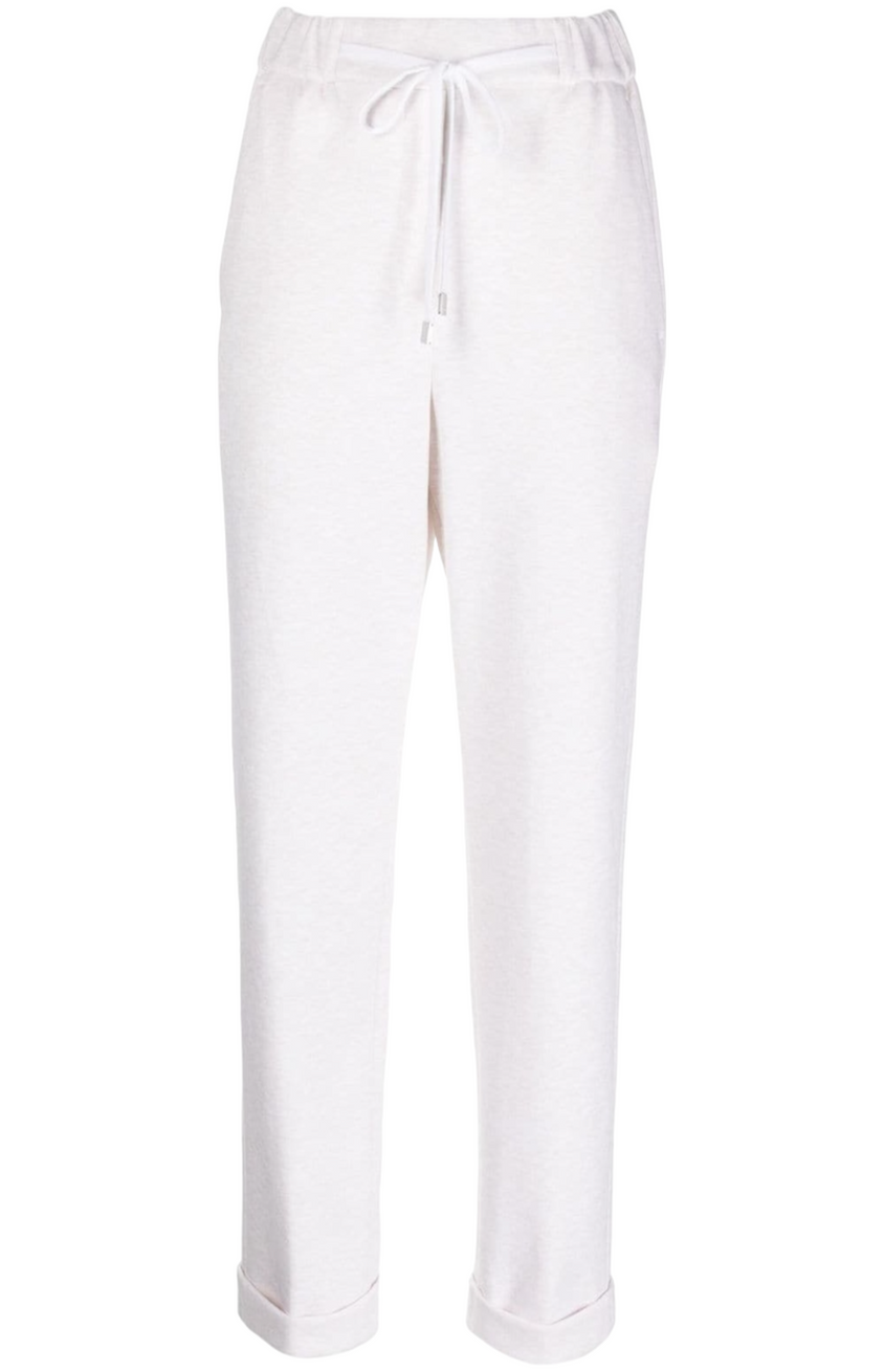 Folded-edge track pants