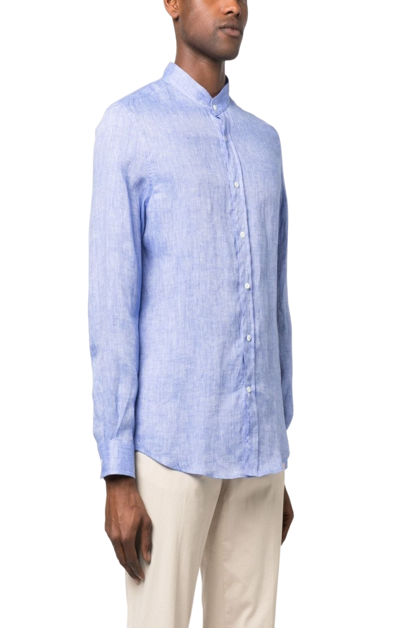 Load image into Gallery viewer, Long-sleeve linen shirt