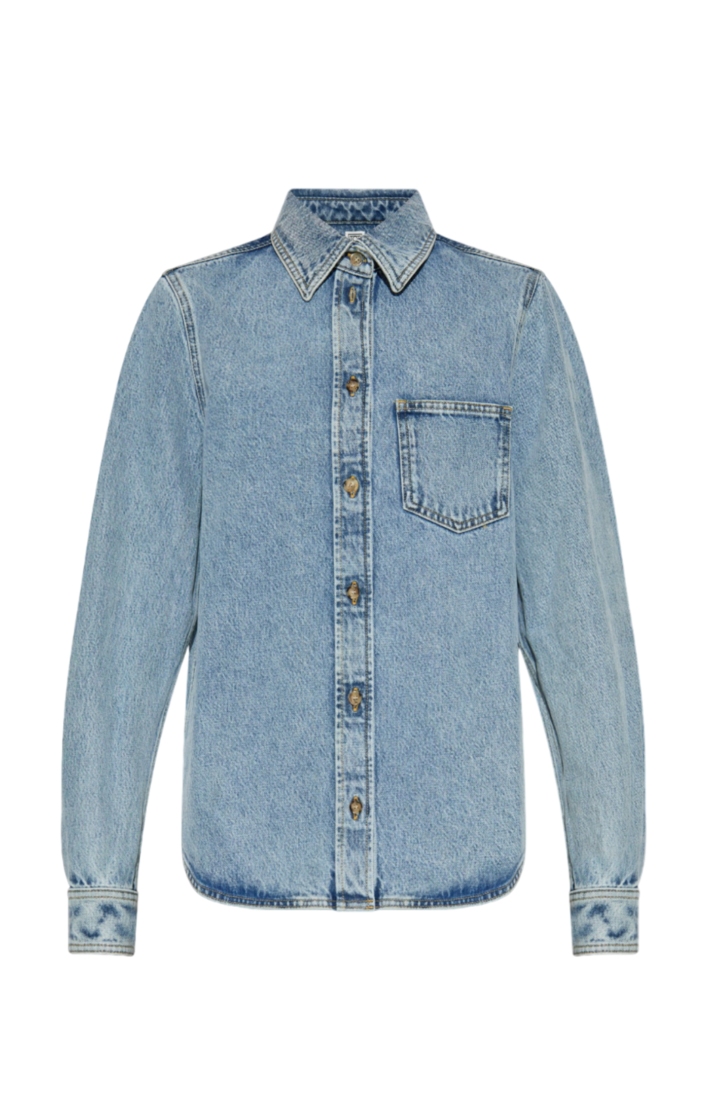 Load image into Gallery viewer, Petite denim shirt