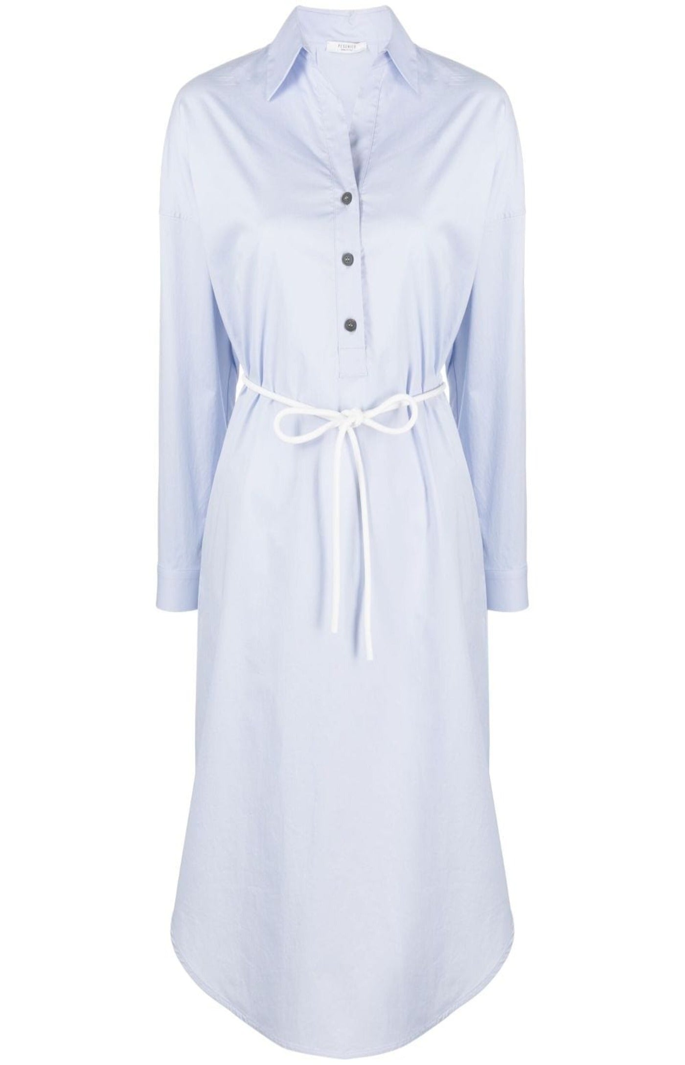 Load image into Gallery viewer, Long-sleeve shirt dress