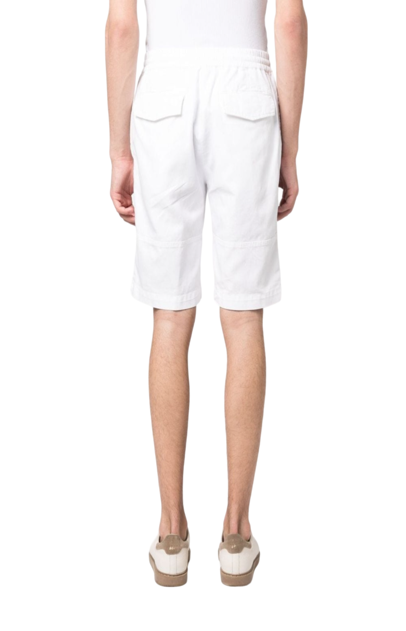 Load image into Gallery viewer, Elasticated-drawstring waist shorts