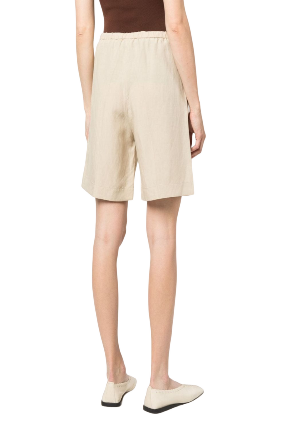 Pressed-crease shorts