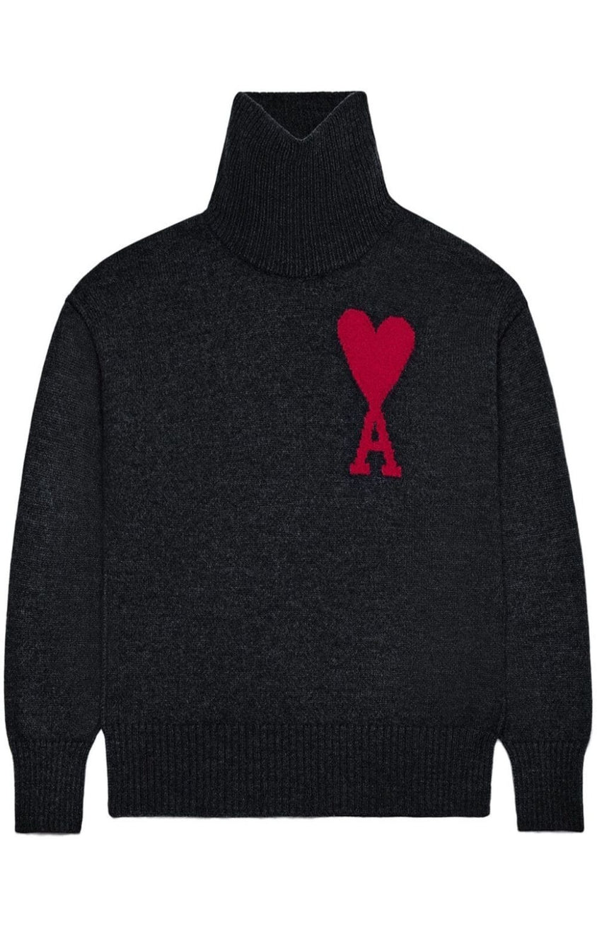 Ami de Coeur high-neck  jumper