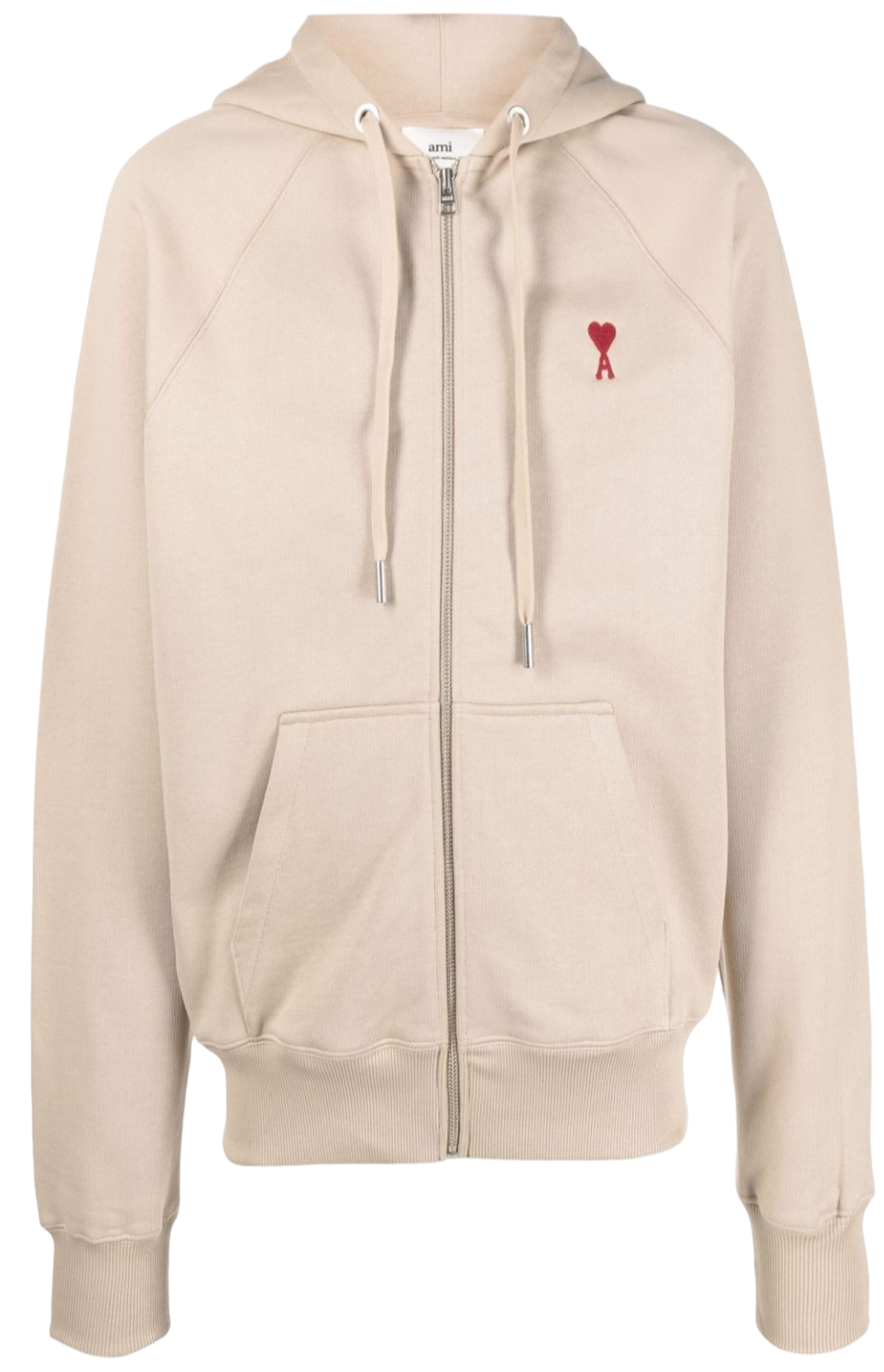 Logo-embroidered organic-cotton hoodie